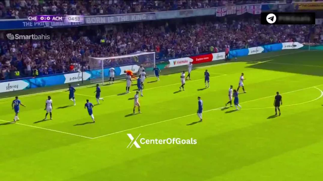 Chelsea [1]-0 Milan - Andrei Coubiș (OG) 5'