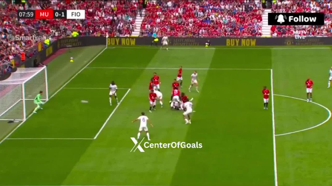 Manchester United 0 – [1] Fiorentina – Simon Sohm 9′